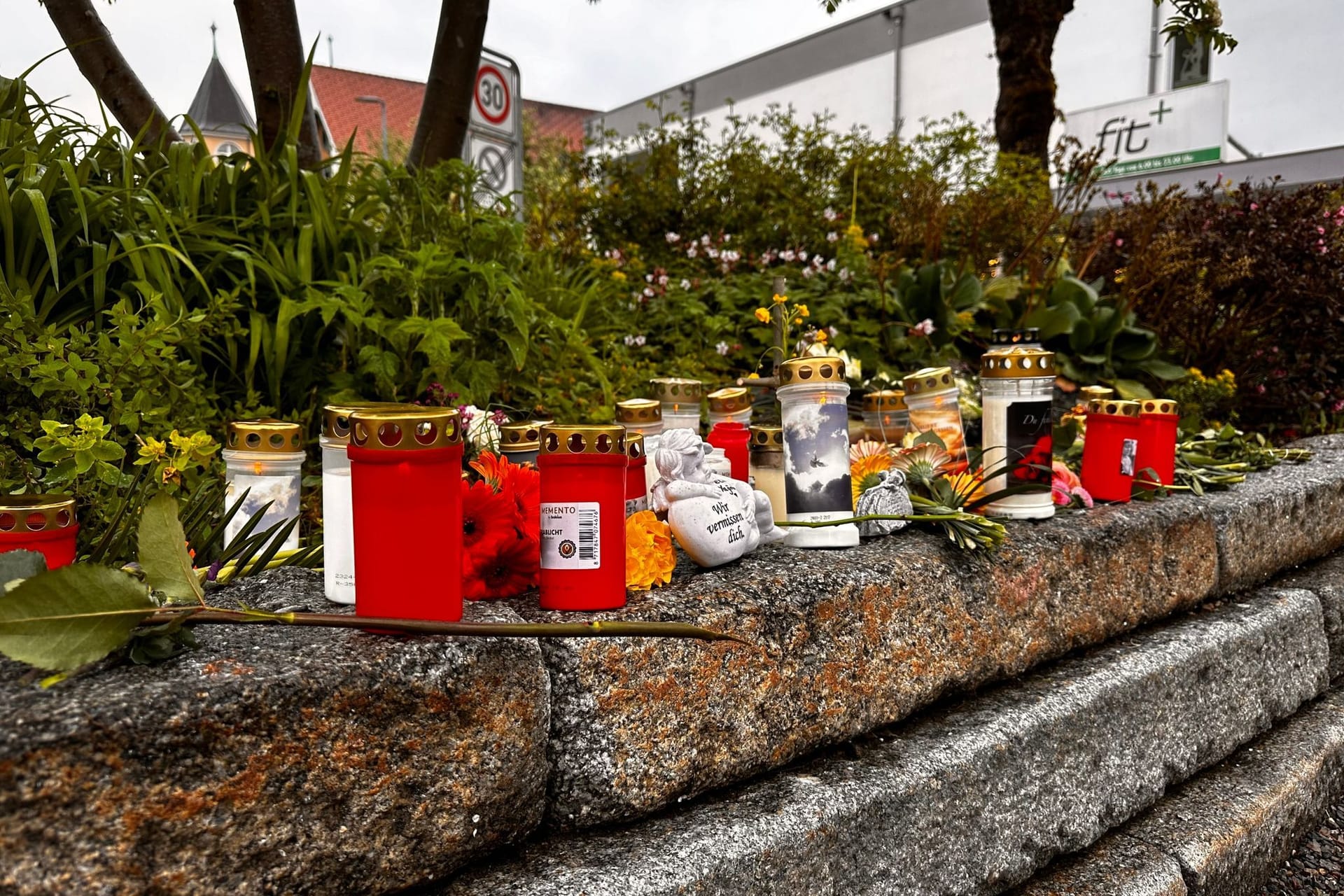 Blumen und Kerzen im Allgäu