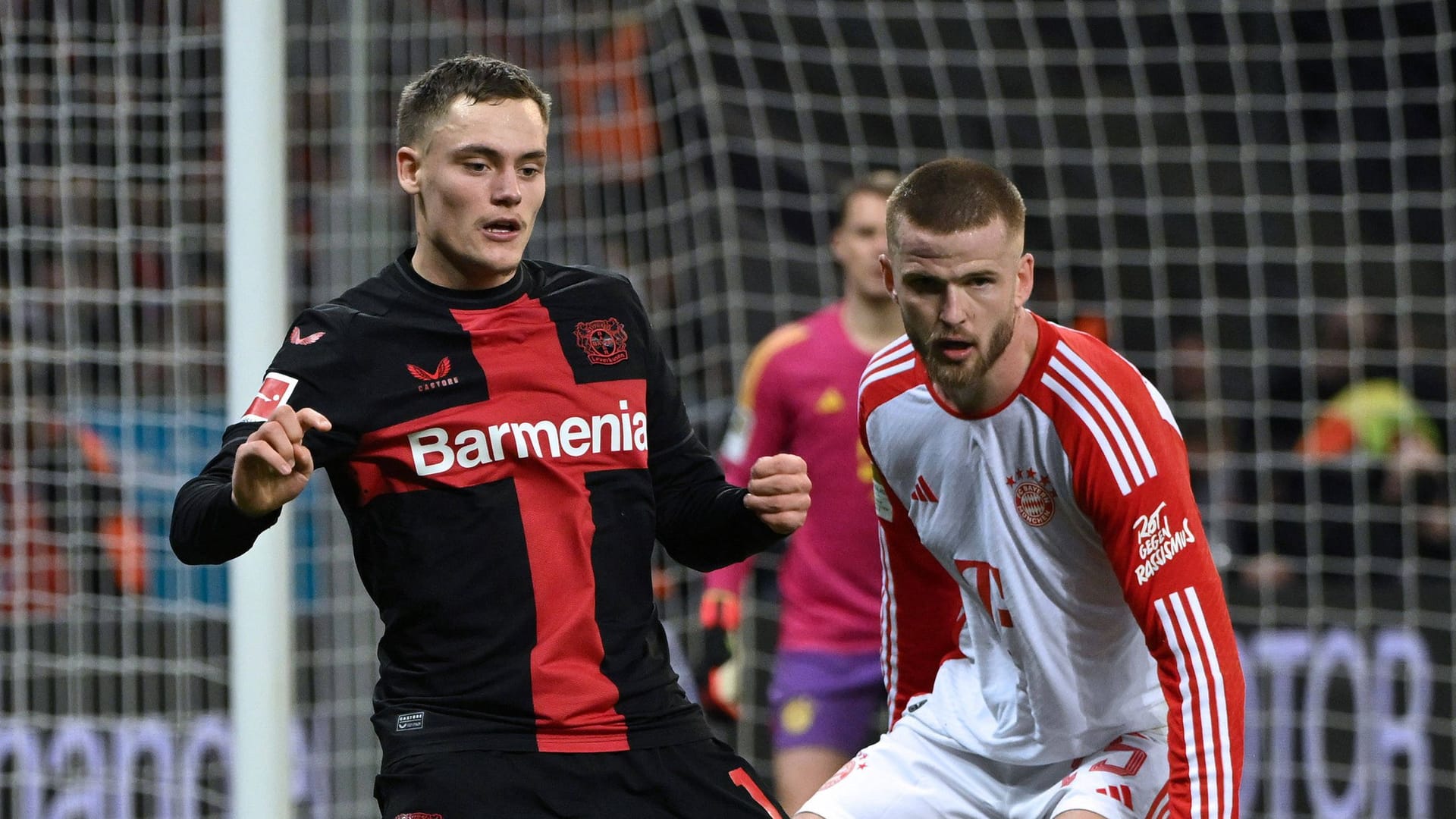 Florian Wirtz (l.) und Eric Dier: Der Leverkusener erhielt eine weitere Auszeichnung.