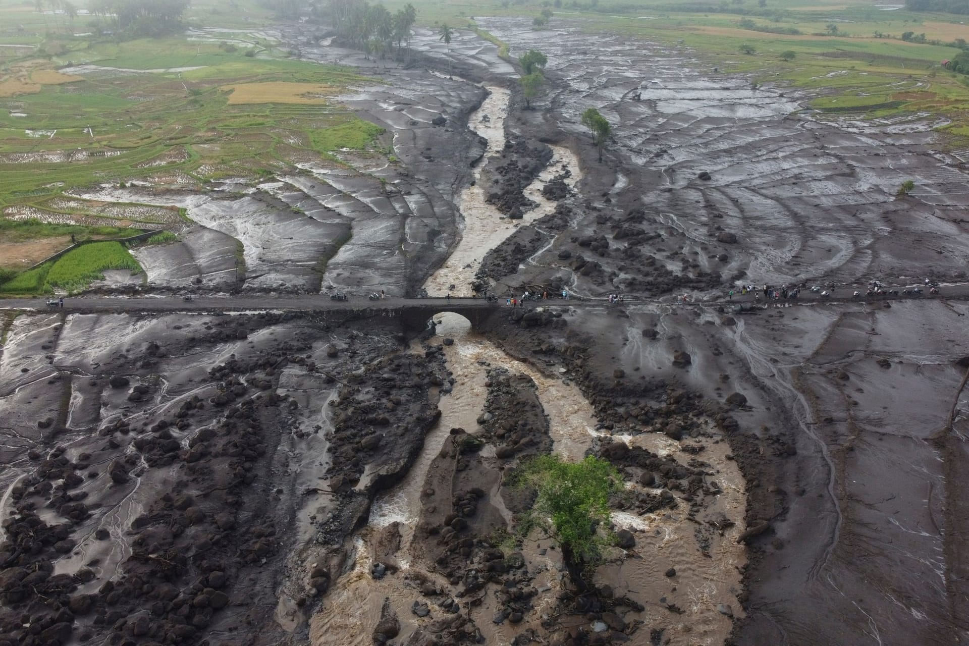 Unwetter in Indonesien