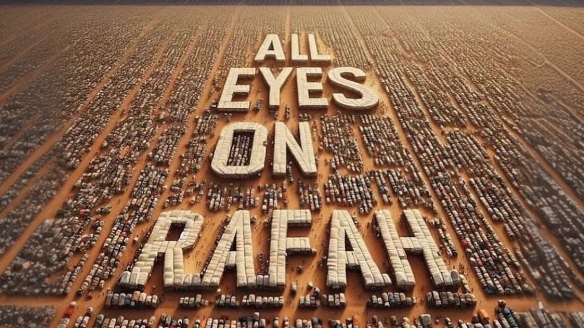 "All Eyes on Rafah": Das KI-generierte Bild wurde in den vergangenen Tagen millionenfach geteilt.