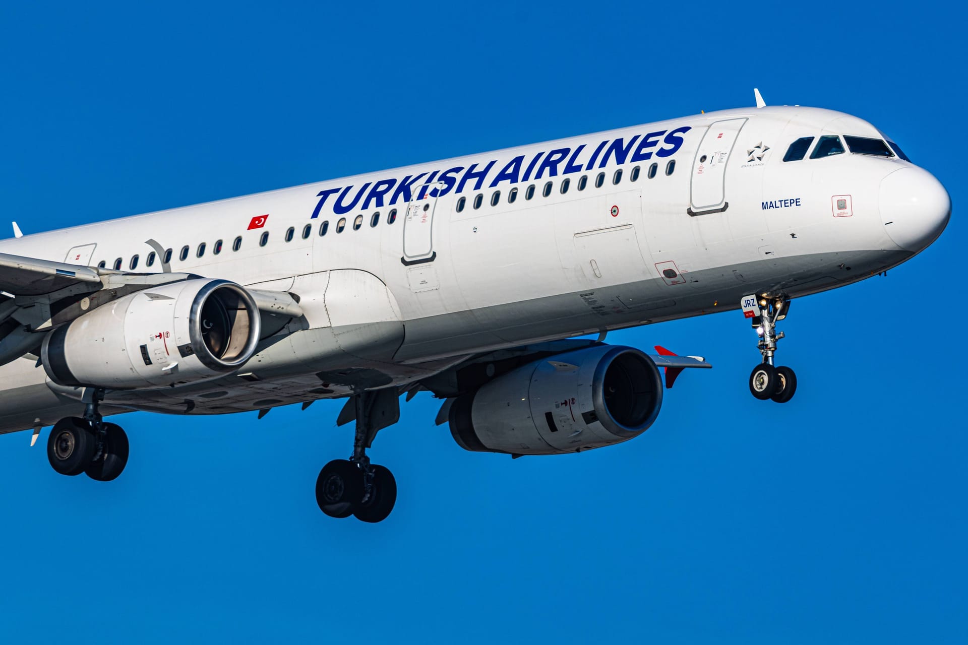 Ein Airbus A321-231 der Turkish Airlines (Archivbild).