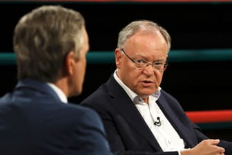 Stephan Weil im Gespräch mit Markus Lanz am Donnerstag im ZDF.