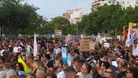 Demonstranten in Mallorca am 25. Mai 2024