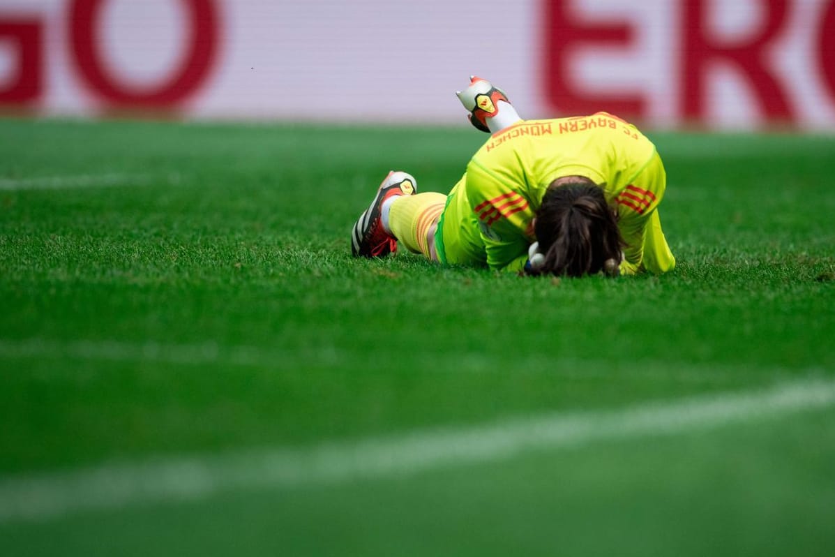 Maria Luisa Grohs: Im Pokalfinale musste sie zweimal hinter sich greifen.