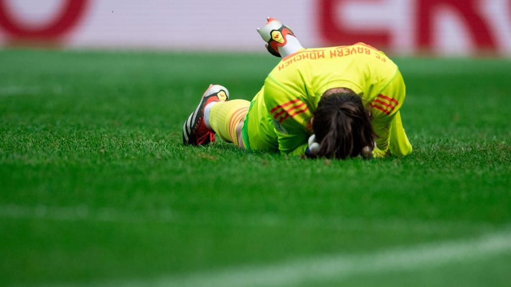 Maria Luisa Grohs: Im Pokalfinale musste sie zweimal hinter sich greifen.