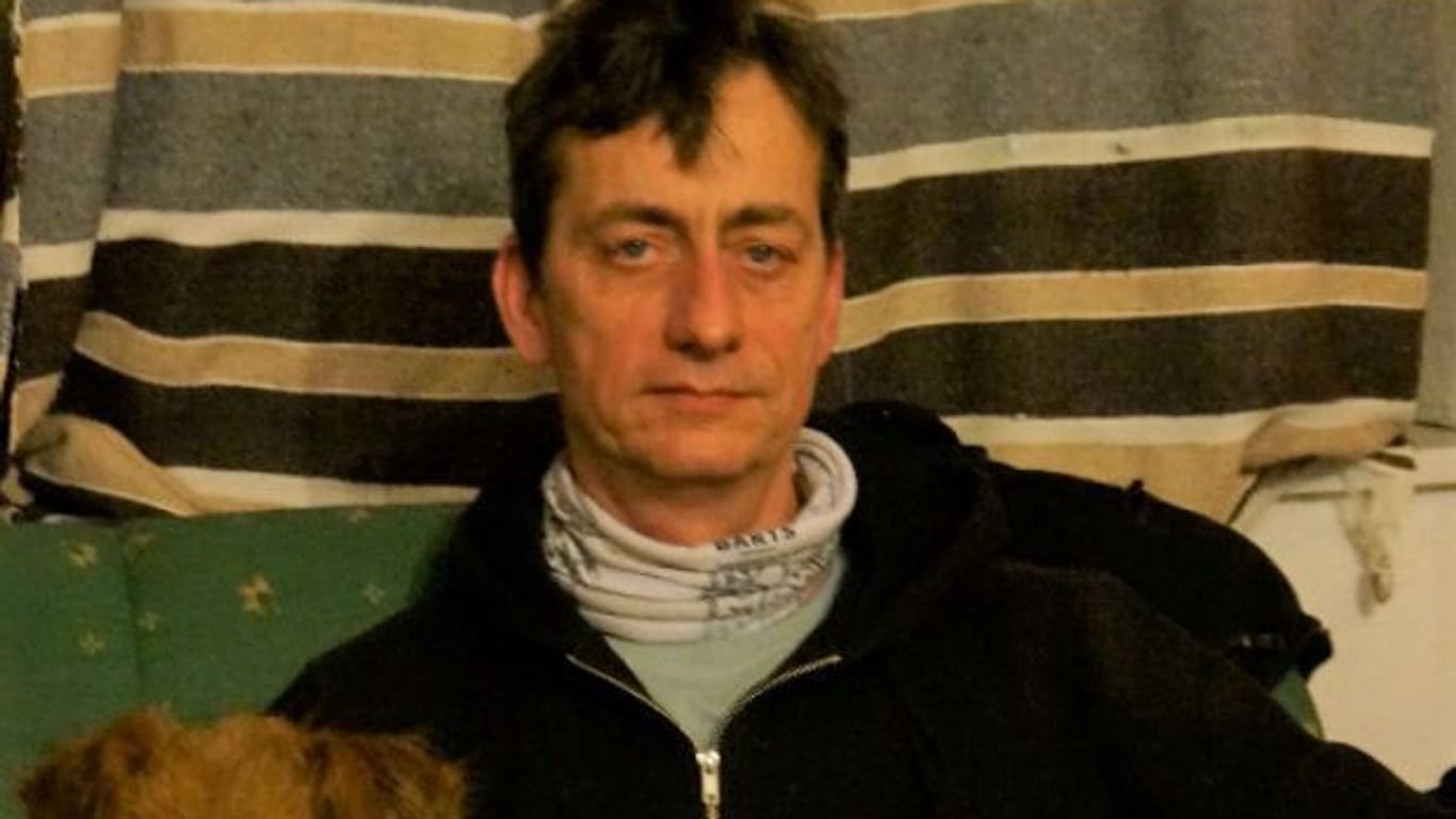 RAF-Terrorist Burkhard Garweg mit Hund.