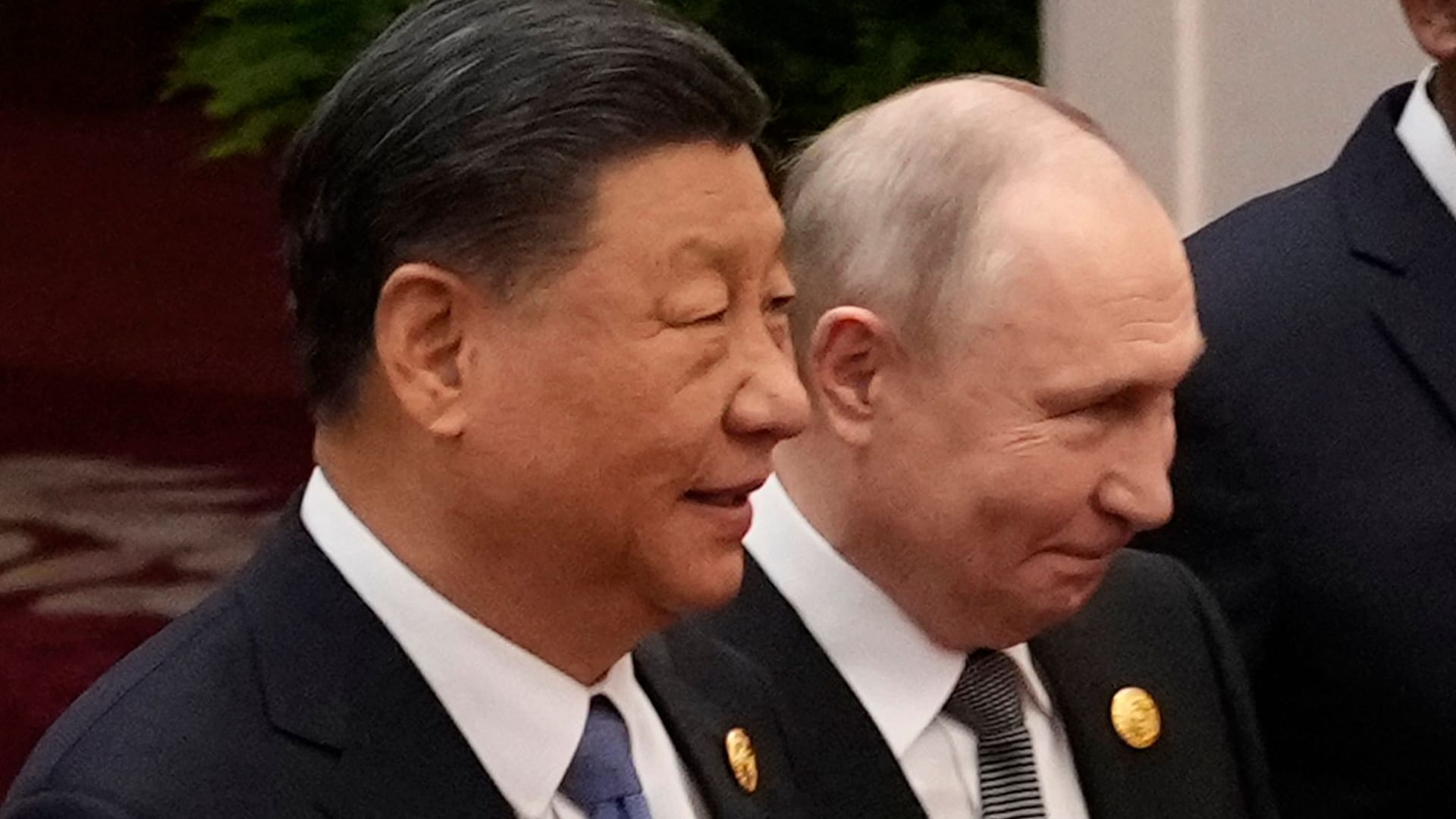 Putin und Xi bei einem Treffen