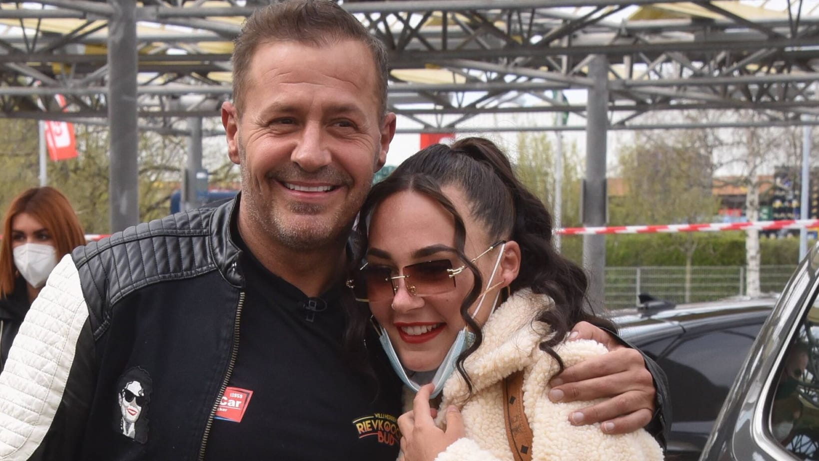 Alessia Herren mit ihrem 2021 verstorbenem Vater, dem Reality-Star Willi Herren (Archivfoto).