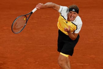 Alexander Zverev: Mit Rafael Nadal erwischte er in der ersten Runde der French Open ein Hammer-Los.