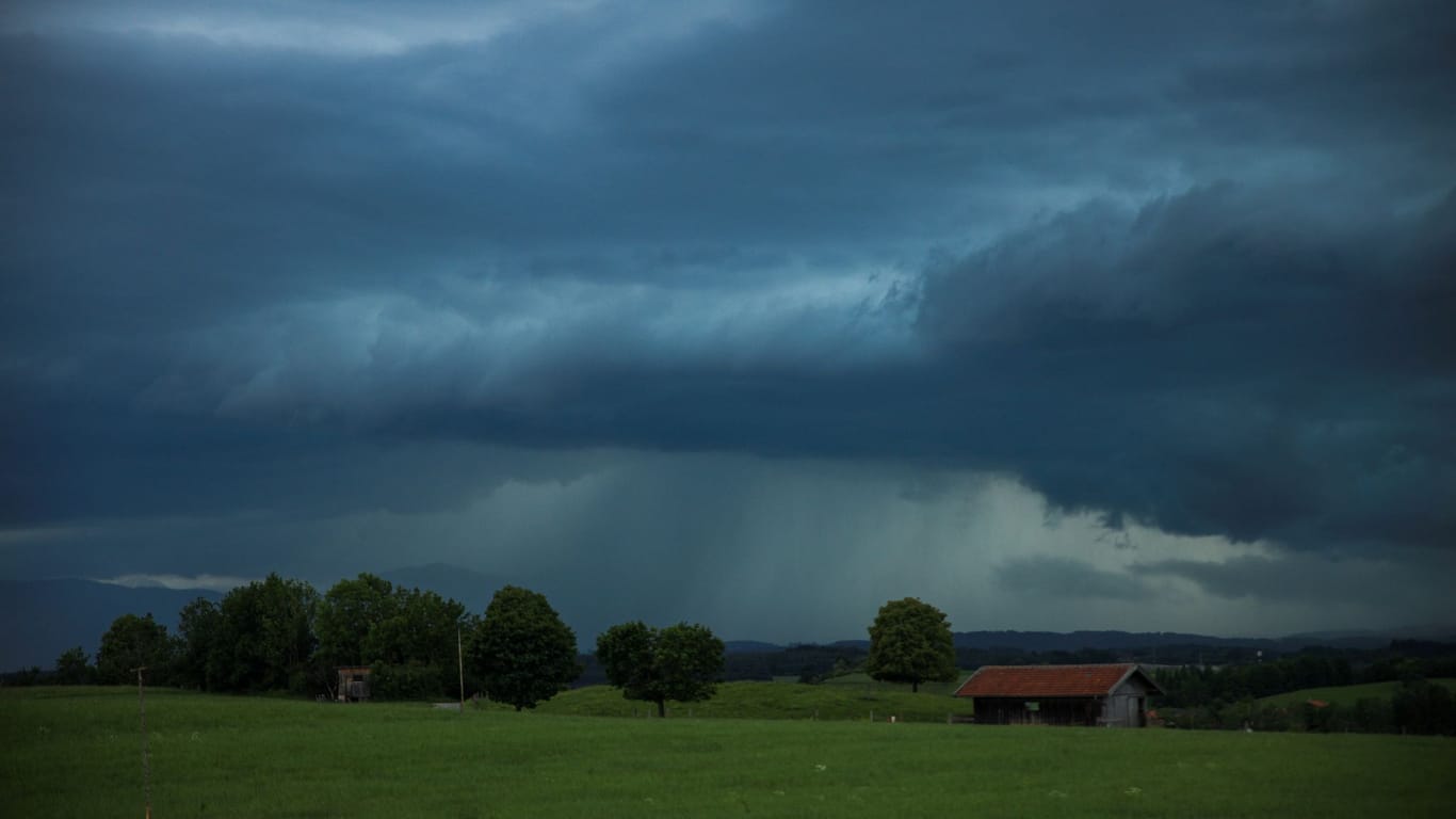 Unwetter in Bayern