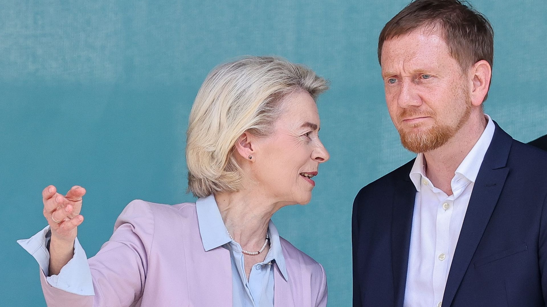 CDU-Wahlkampf mit Merz und von der Leyen CDU-Wahlkampf mit Merz und von der Leyen
