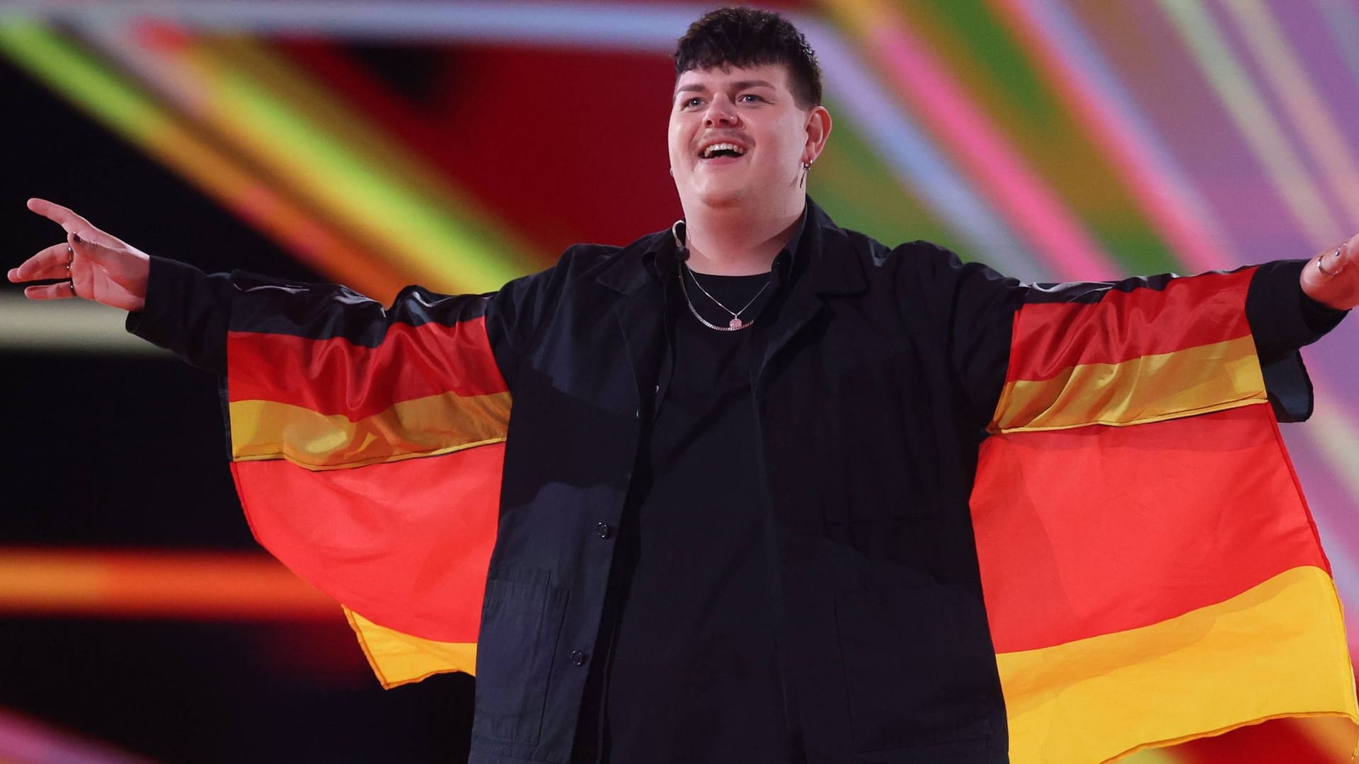 Isaak: Der deutsche Sänger belegt beim ESC 2024 Platz zwölf.