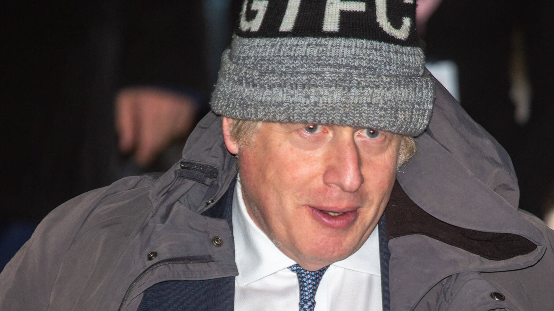 Boris Johnson erscheint zu Covid-19-Untersuchungsausschuss in London im Dezember 2023.