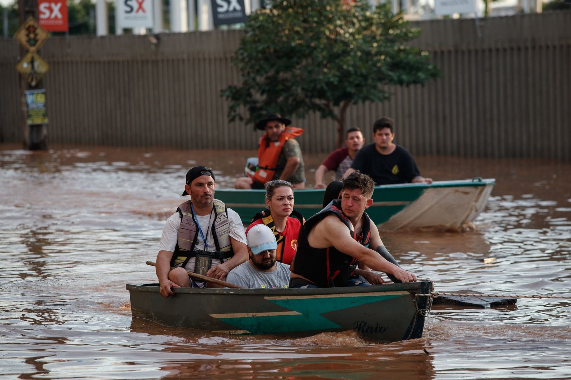 Überschwemmungen in Brasilien