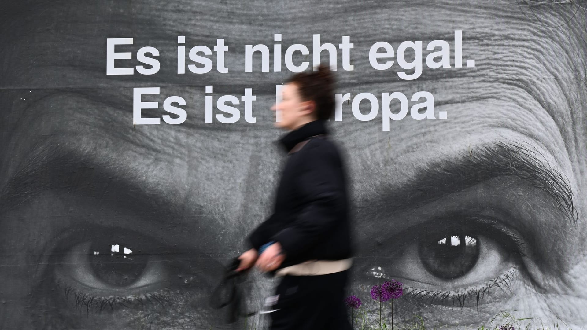 Plakat zur Europawahl