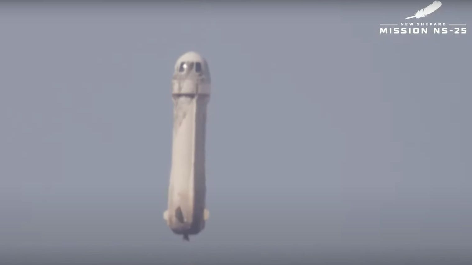 Das Raketensystem "New Shepard" wurde von "Blue Origin" entwickelt – einem privaten Raumfahrtunternehmen des Amazon-Gründers Jeff Bezos.