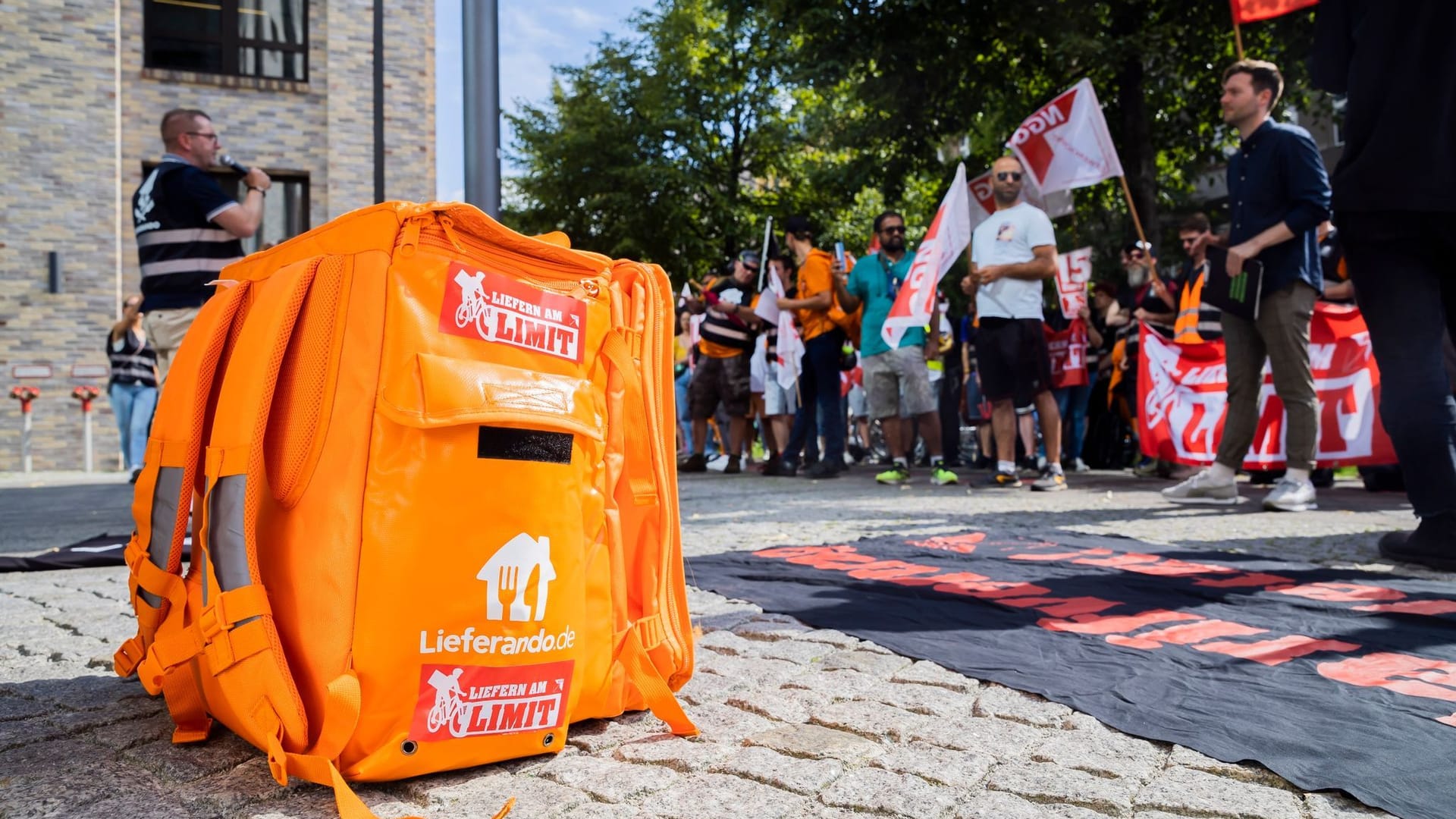 Warnstreik bei Essenslieferdienst Lieferando