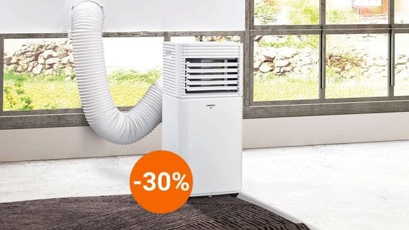 Aldi-Angebot: Eine mobile Klimaanlage von Medion erhalten Sie heute günstig im Onlineshop.