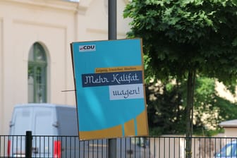 Gefälschte CDU-Plakate in Leipzig