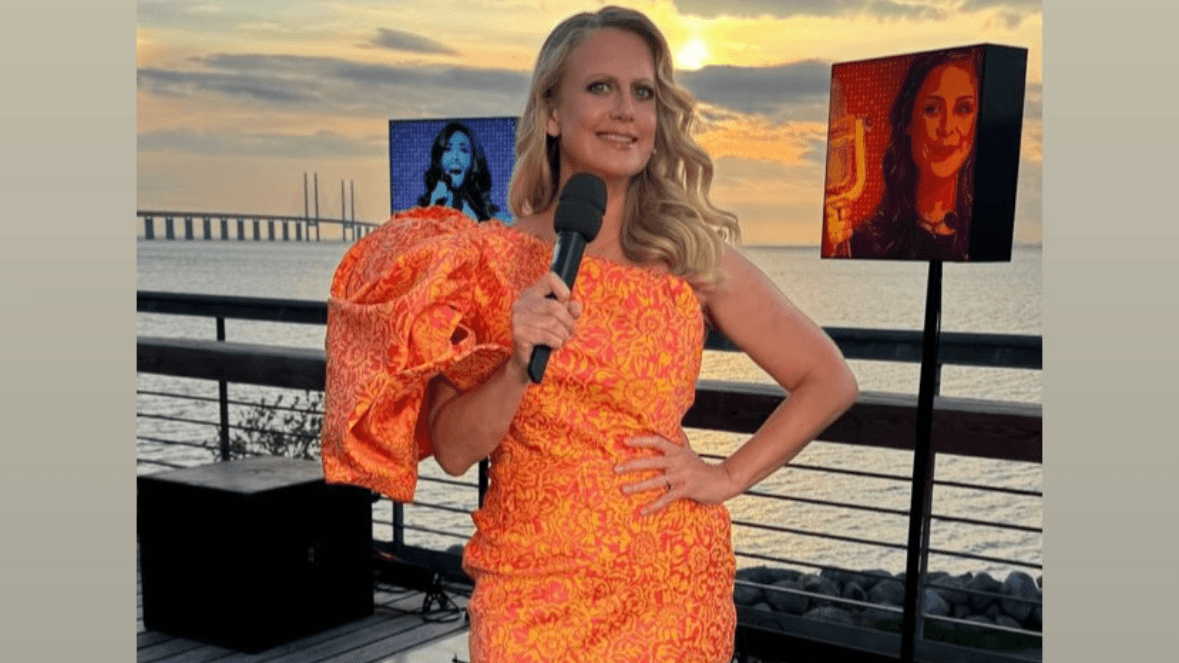 Barbara Schöneberger beim Eurovision Song Contest 2024