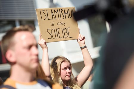 Hamburg: Islamisten-Demo zieht durch..