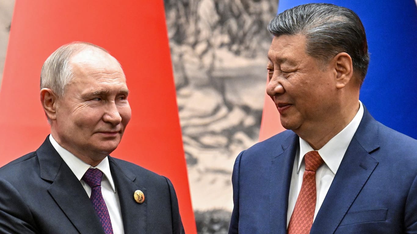 Wladimir Putin und Xi Jinping: China und Russland bauen ihren Einfluss im Nahen Osten aus.