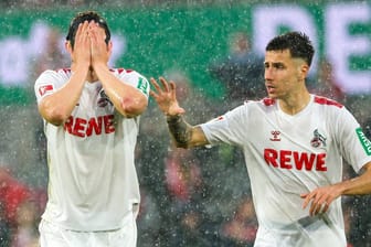 Eric Martel und Denis Huseinbasic: Die Kölner könnten am Sonntag absteigen.