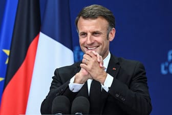 Emmanuel Macron: Der französische Präsident betont in Dresden seine Besondere Beziehung zu Deutschland.