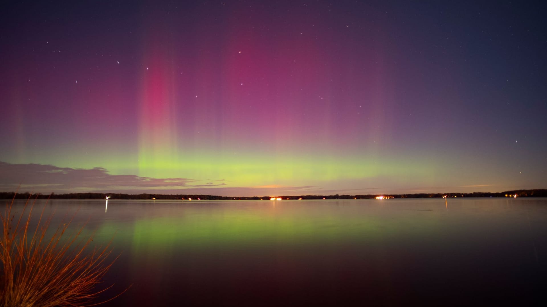 Polarlichter in Deutschland (Archivbild): An diesem Wochenende könnte sie wiederzusehen sein.