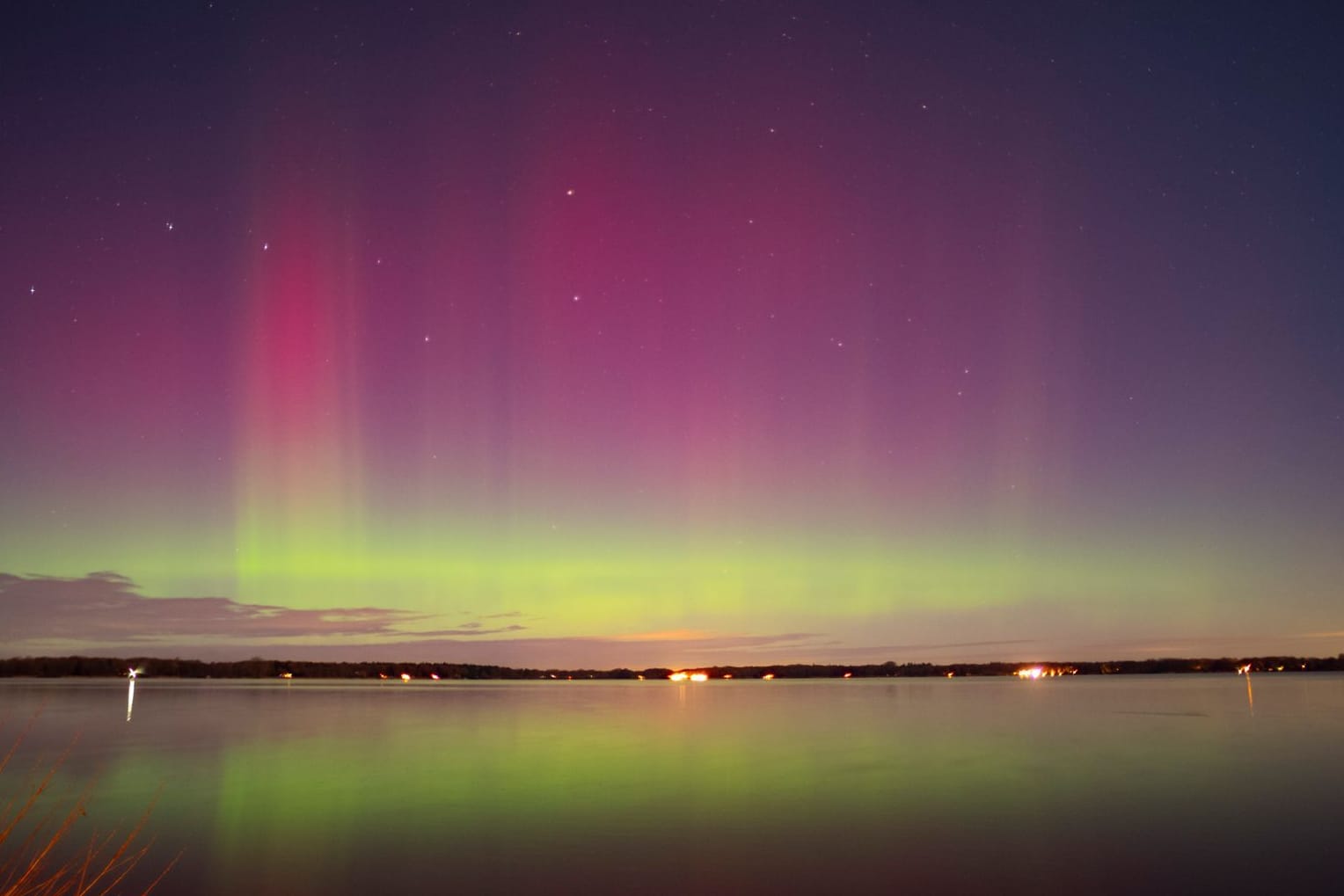 Polarlichter in Deutschland (Archivbild): An diesem Wochenende könnte sie wiederzusehen sein.