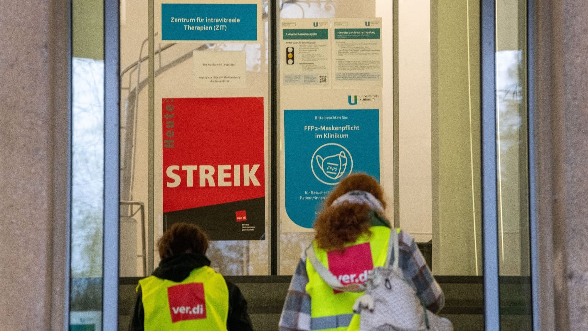 Warnstreiks an Unikliniken - Ulm