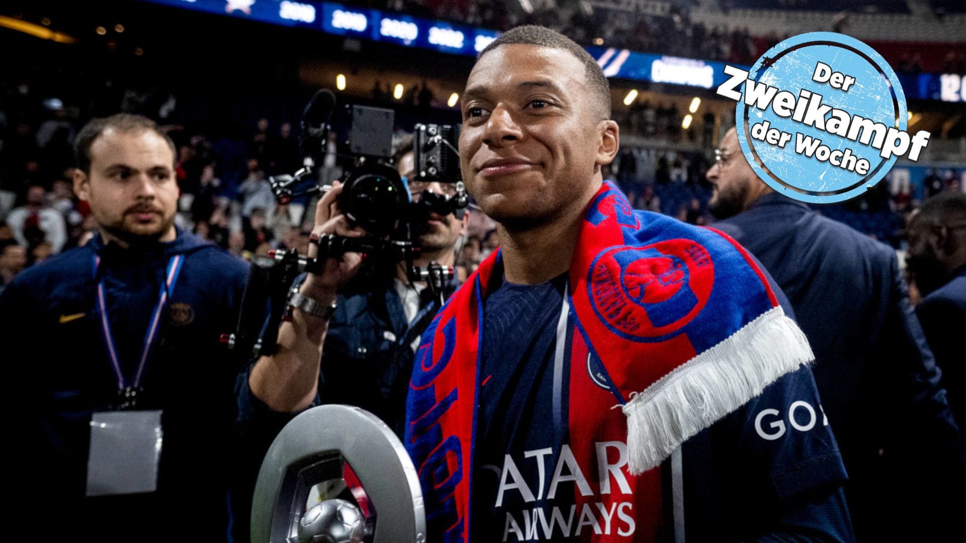 Abschied von Paris St. Germain: Kylian Mbappé will eine neue Herausforderung antreten. Gerüchten zufolge bei Real Madrid, allerdings hat der Klub bislang nichts verkündet.