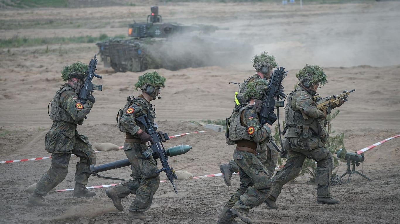 Abschluss der Nato-Übung Quadriga