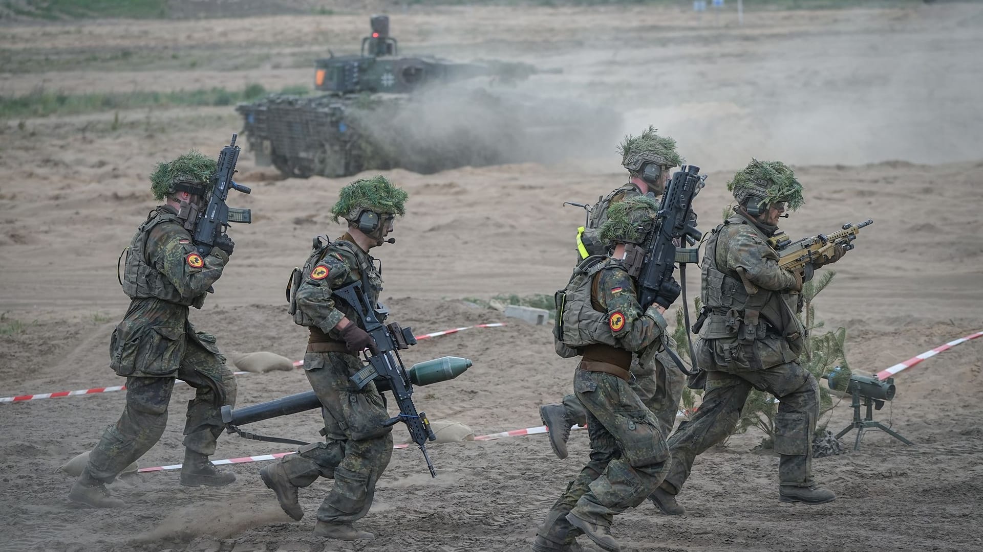 Abschluss der Nato-Übung Quadriga Abschluss der Nato-Übung Quadriga