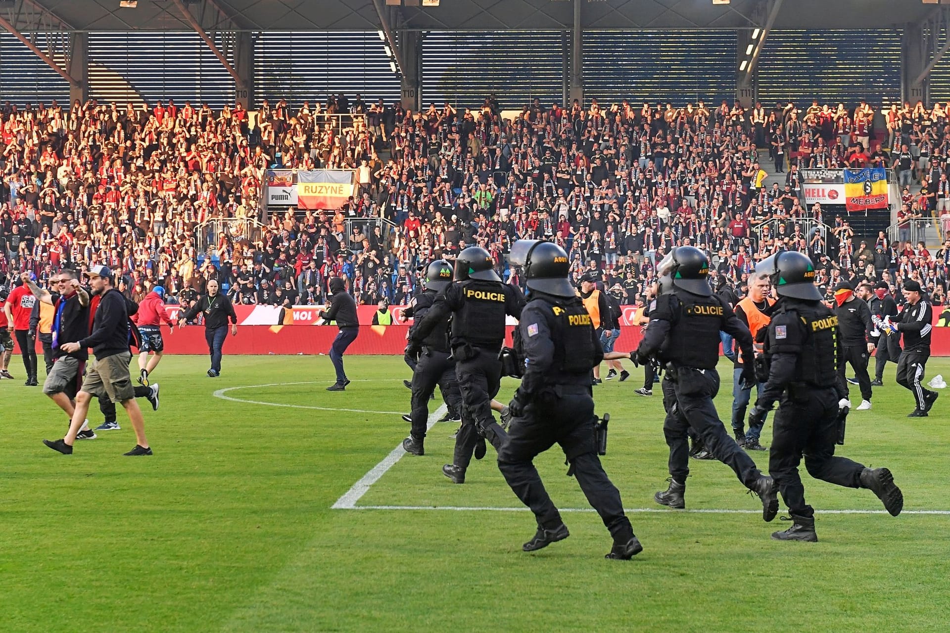 Fußball-Pokalfinale in Tschechien