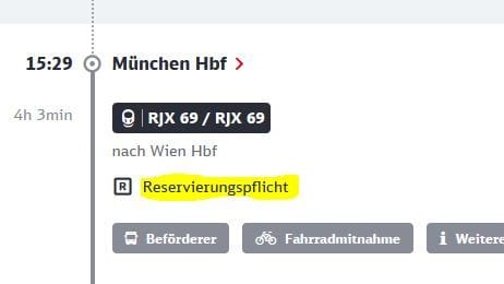 Buchung auf Bahn.de