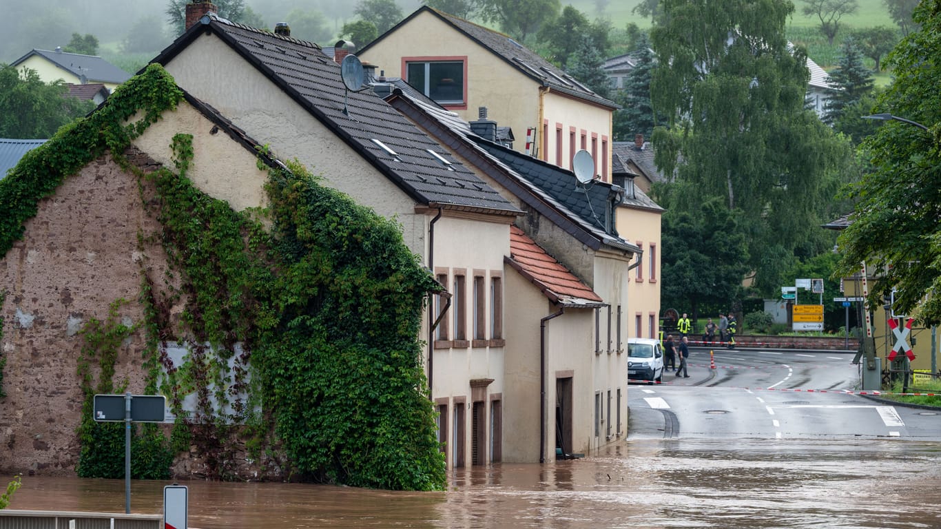 Überschwemmung: Starke Regenfälle können Wohngebäude nachhaltig beschädigen.