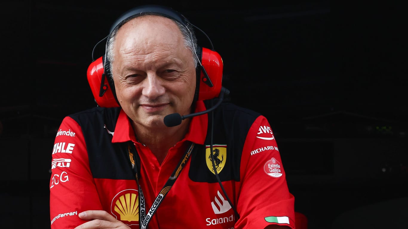 Frederic Vasseur: Der Franzose leitet seit der vergangenen Saison die Geschicke bei Ferrari.