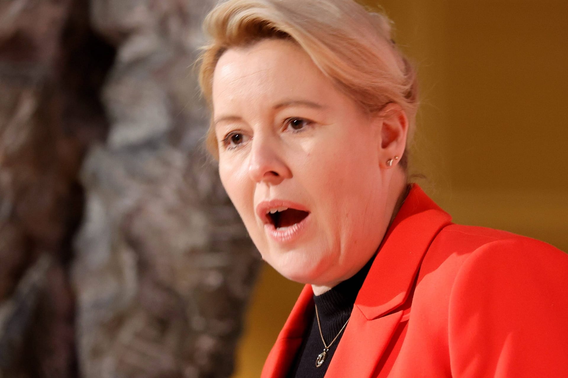 Franziska Giffey (SPD) ist zum Opfer eines persönlichen Angriffs bei einem Auftritt in Berlin geworden (Archivbild).