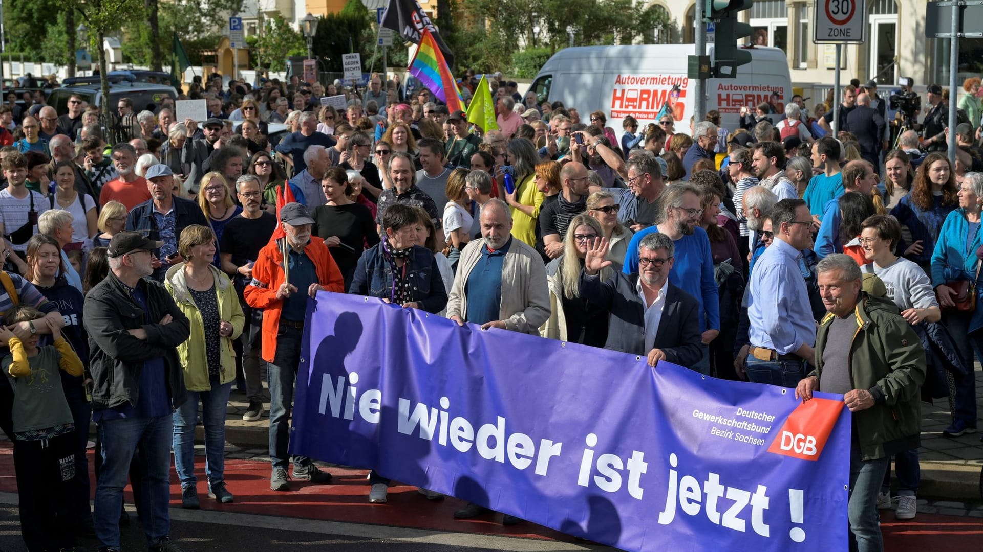 EU-ELECTION/GERMANY PROTEST