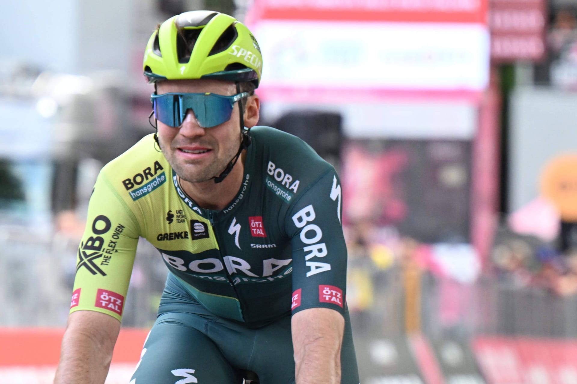 Maximilian Schachmann: Er wurde Zweiter zum Giro-Auftakt vor Tadej Pogačar.