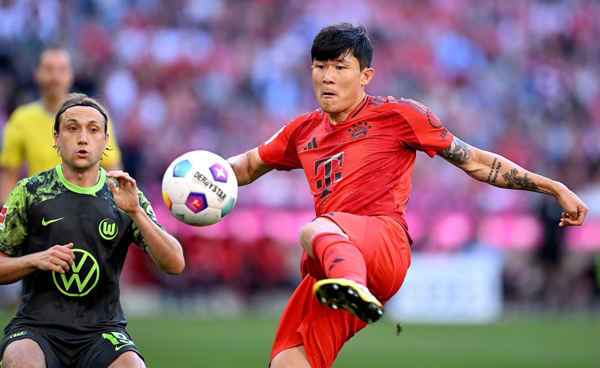 Min-jae Kim: Der Innenverteidiger hatte beim Halbfinalhinspiel gegen Real Madrid (2:2) einen schlechten Abend.