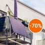 Solaranlage im Komplettset: Balkonkraftwerk zum Tiefpreis im Otto-Angebot