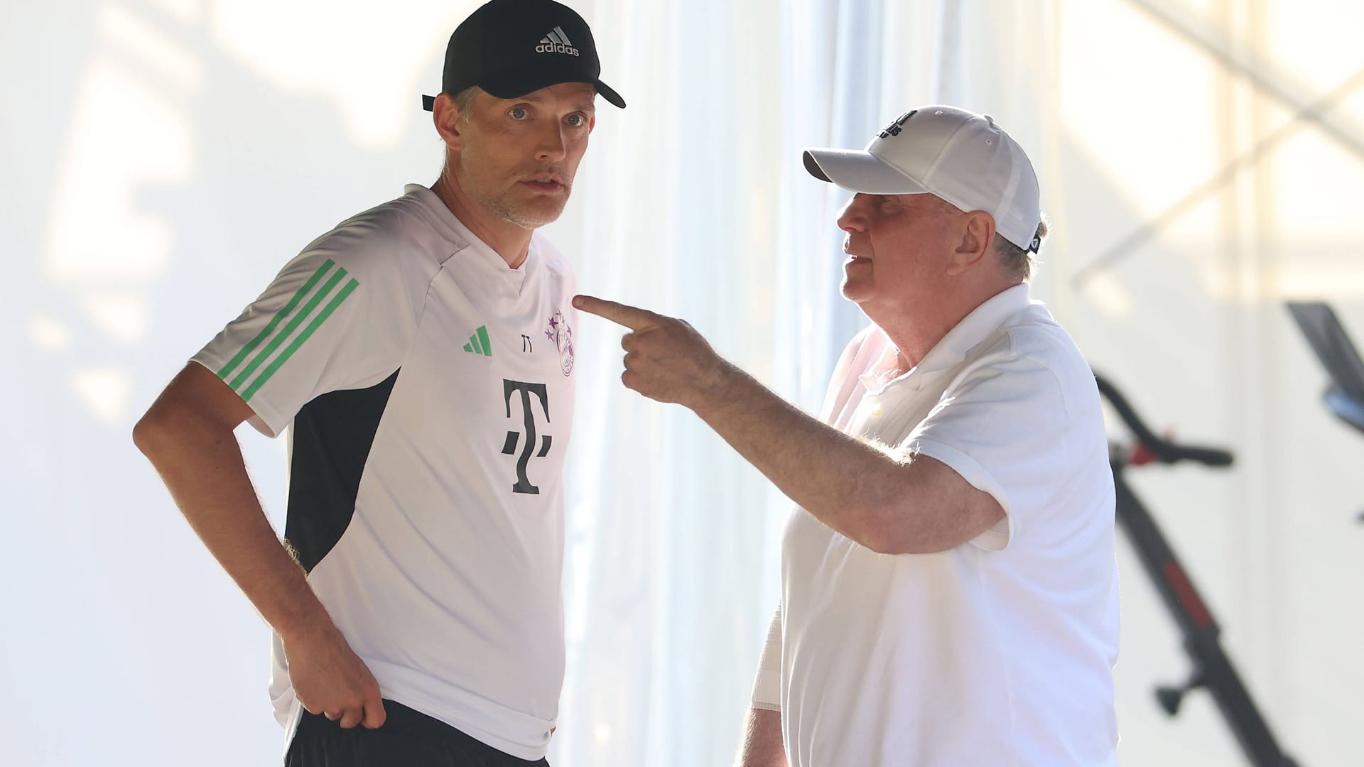 Thomas Tuchel und Uli Hoeneß: Ihre Zusammenarbeit endete im Sommer. Thomas Tuchel und Uli Hoeneß: Ihre Zusammenarbeit endete im Sommer.