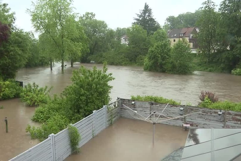 UNWETTER-SAARLAND/UEBERSCHWEMMUNG