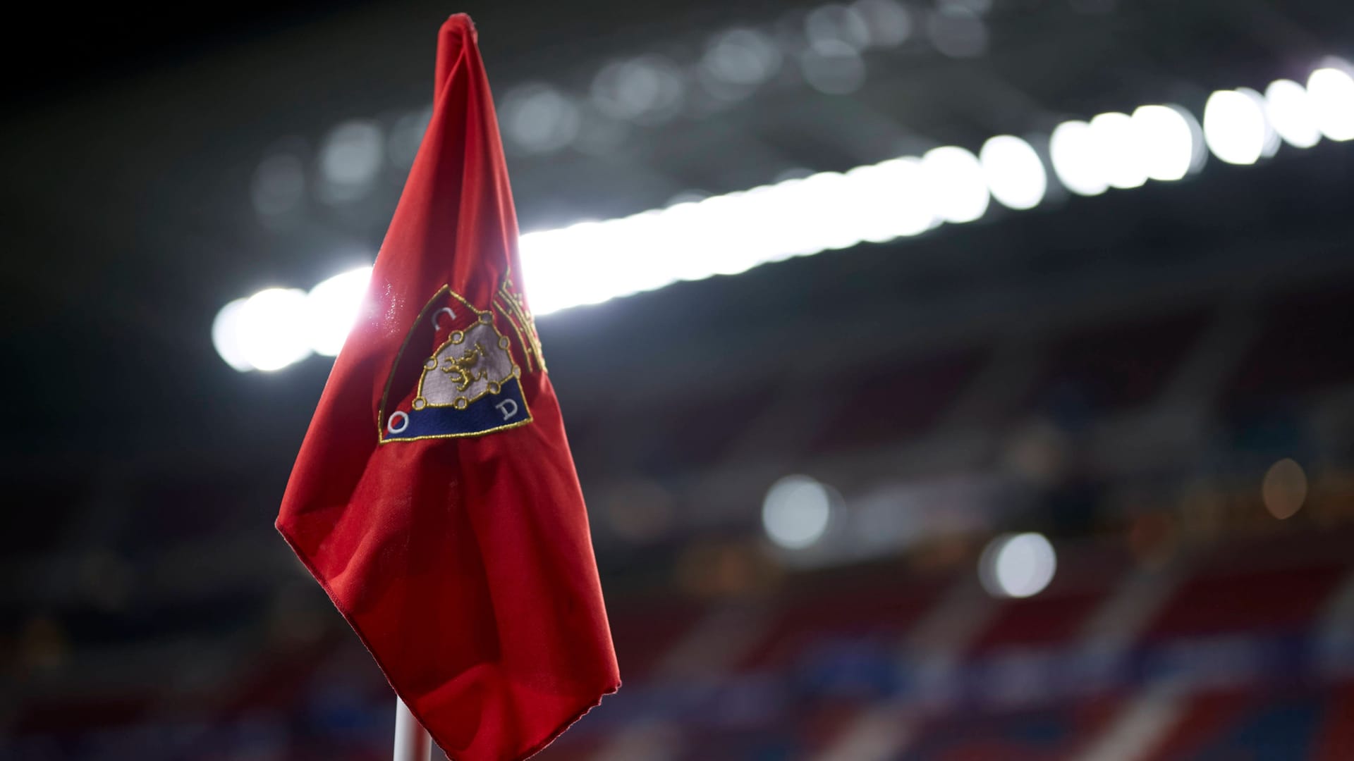 Flagge von Osasuna: Für den Klub arbeitete Guillermo de Soto als Scout.