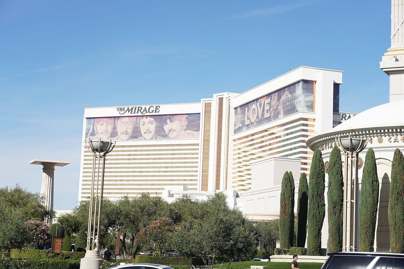 Das Mirage Hotel in Las Vegas (Archivbild): Im Juli wird es seine Pforten schließen.