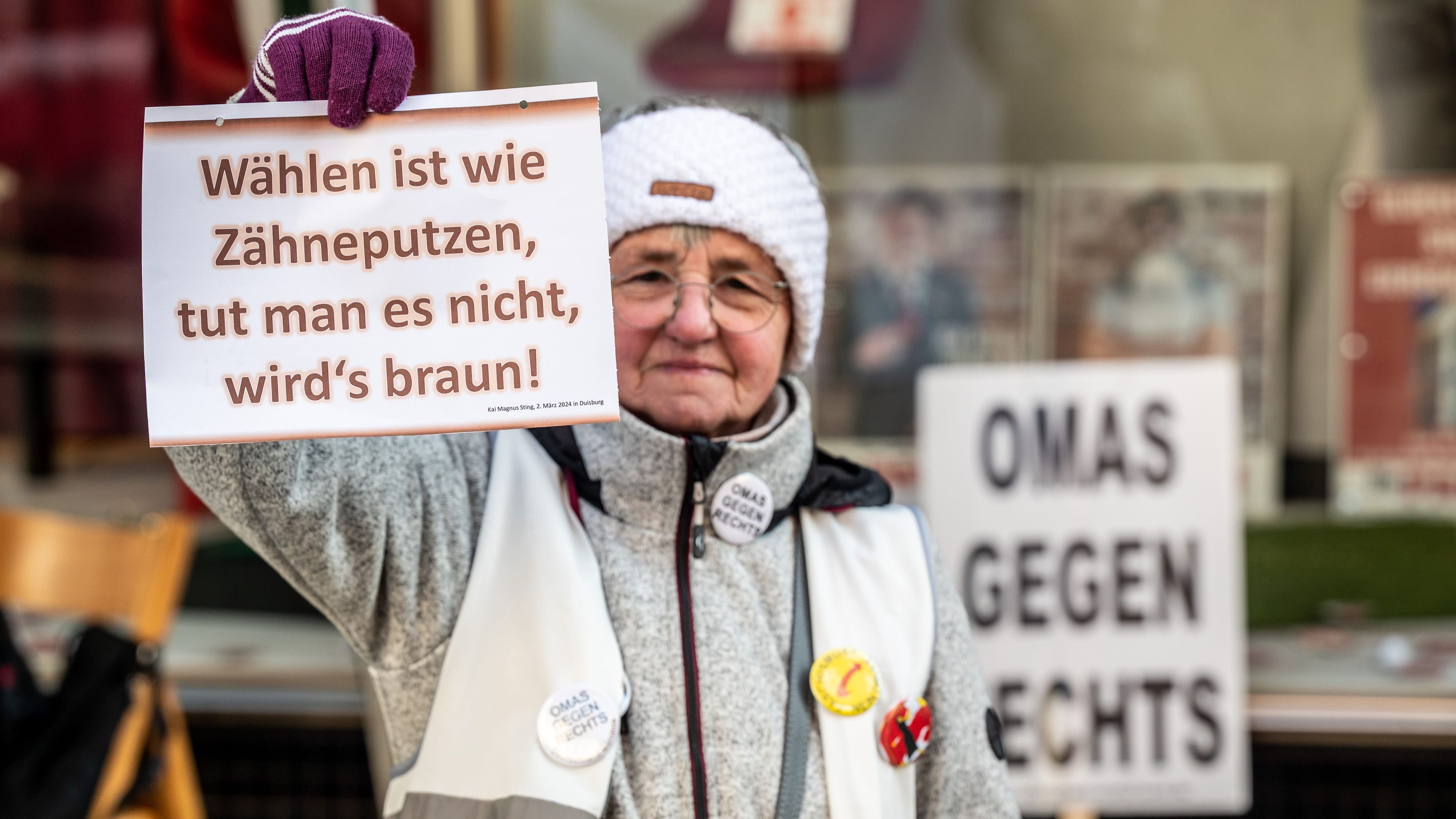 Aachener Friedenspreis 2024: Omas gegen Rechts werden ausgezeichnet