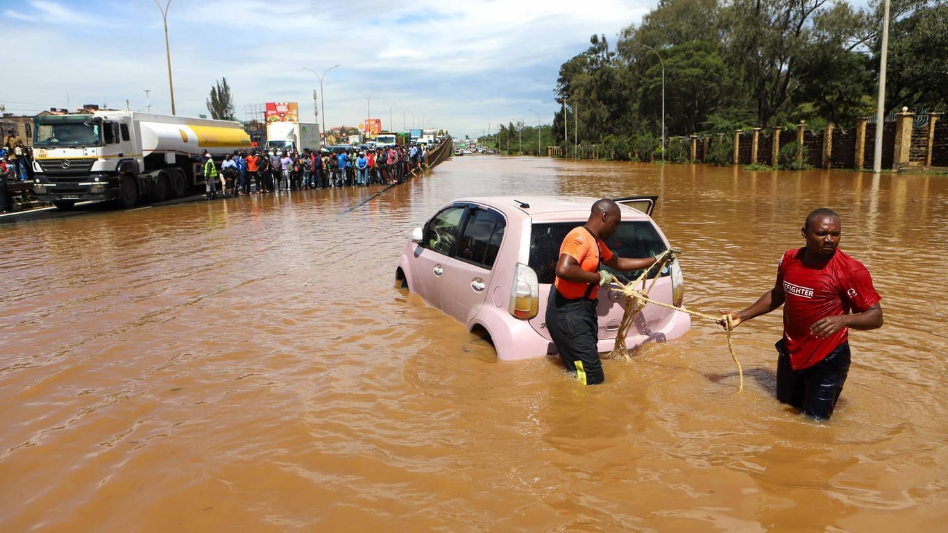 Überschwemmung in Kenia