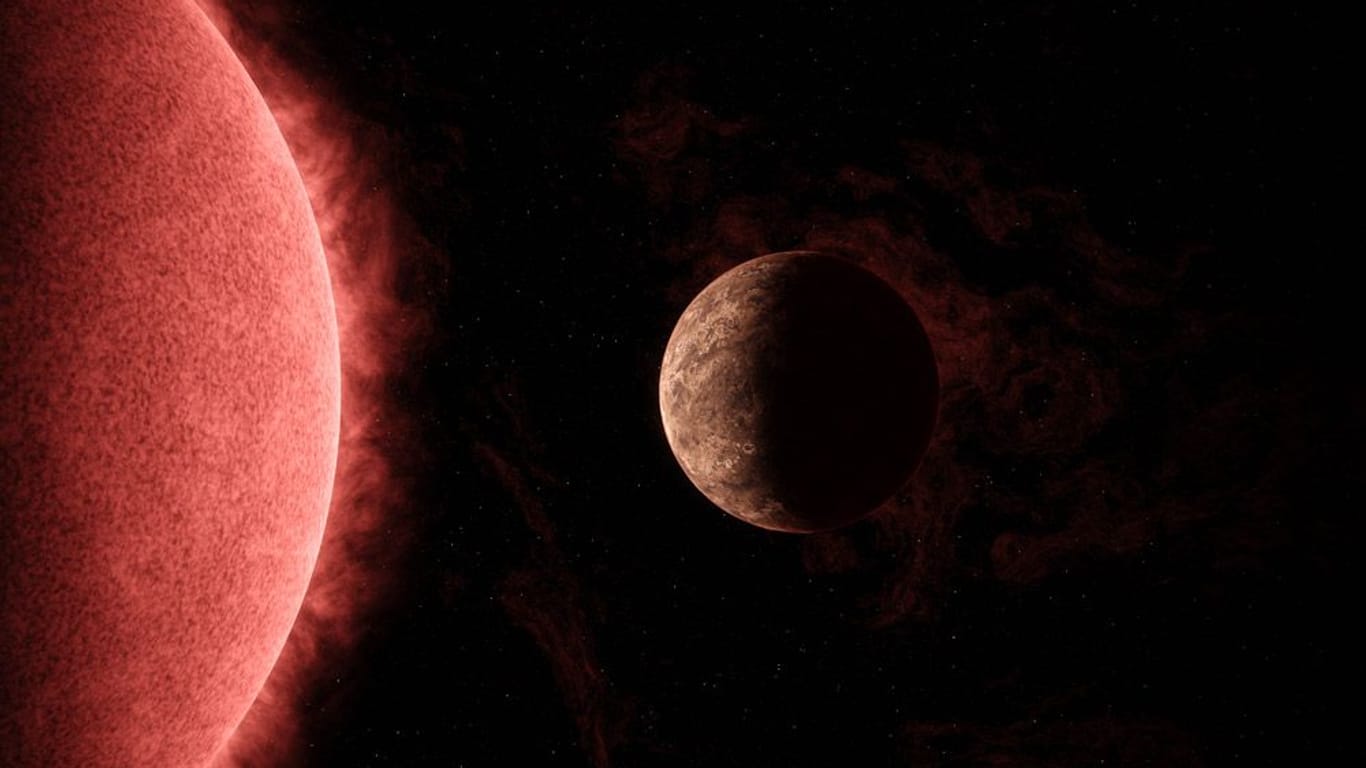 Der Zwergstern "SPECULOOS-3" und der Exoplanet "SPECULOOS-3b": Sie bilden ein interessantes Duo.